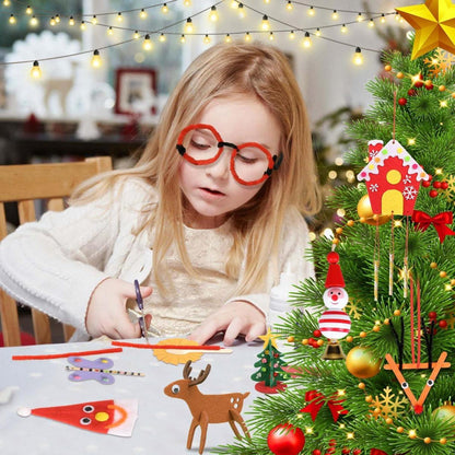 Adventskalender DIY Bastelset Kinder Mädchen 2024 Weihnachtsbasteln
