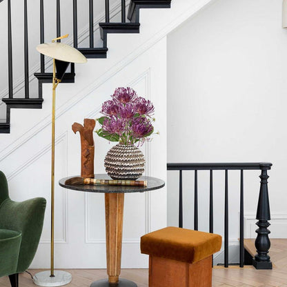 Künstliche Chrysantheme Blumengesteck Lila 30cm 6er Set