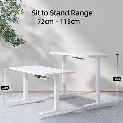 Elektrischer Schreibtisch Höhenverstellbar 100x60 cm Stehschreibtisch