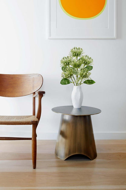 Künstliche Chrysantheme 6er Set Deko Blumen Chrysanthemen mit biegsamem Stiel 30cm