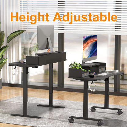 Elektrischer Schreibtisch Höhenverstellbar 120x60cm Stehschreibtisch 2