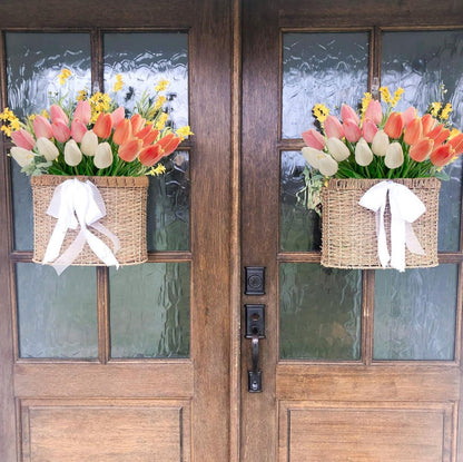 20er Set Künstliche Tulpen Latex Blumen Deko 34cm Hochzeit Party Blumengesteck