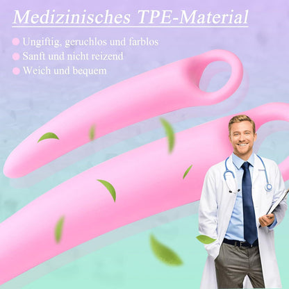 Dilatoren Set Frauen 5 Vaginale Trainer Silicon Sexspielzeug extrem