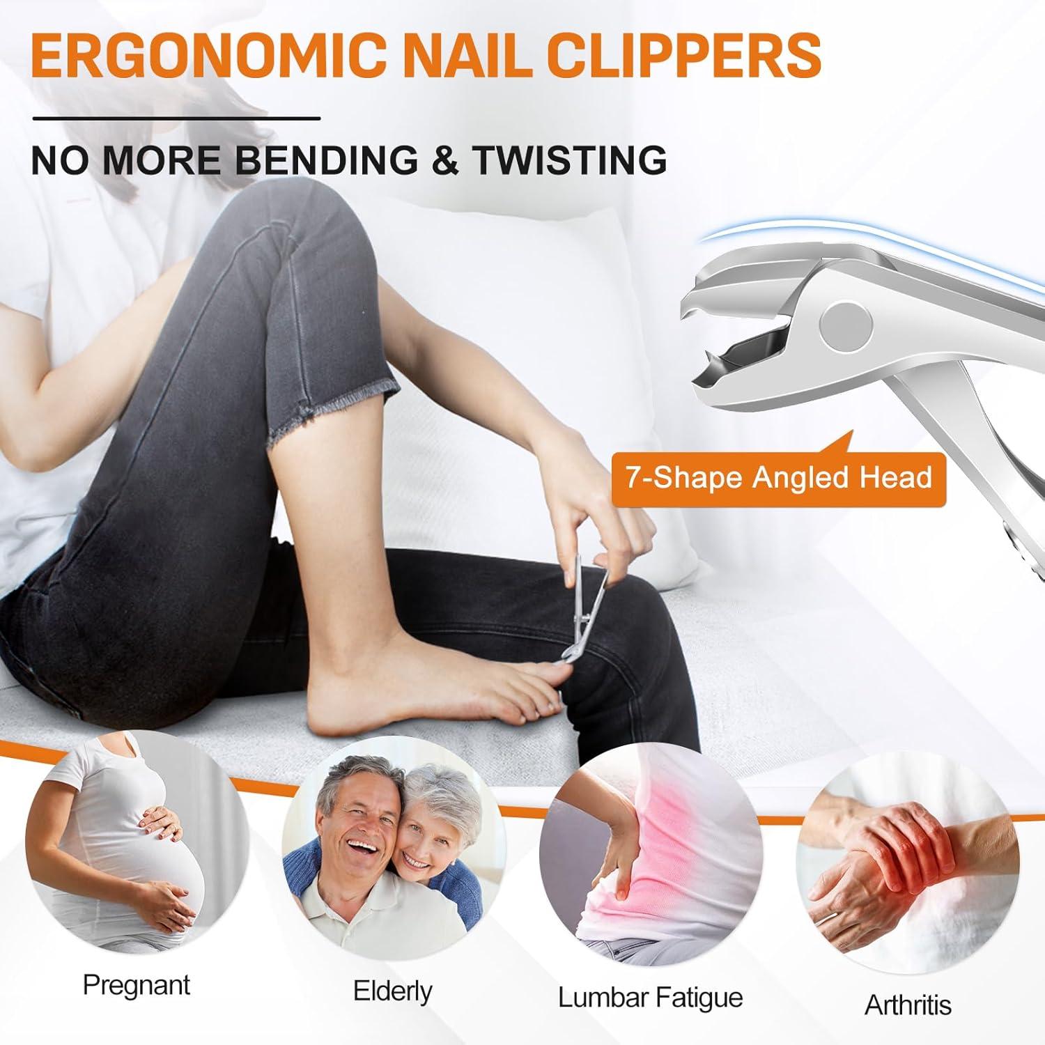 Nagelknipser für Dicke Nägel - Ergonomischer