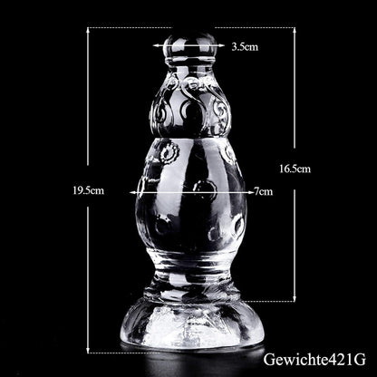 Analplug mit Saugnapf, Diloschwanz, Monster