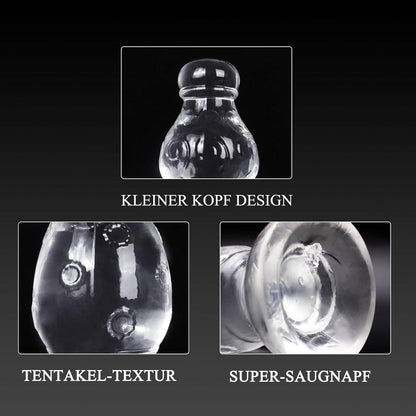 Anal Dildo mit Saugnapf und Analplug für Frauen und Männer - BDSMAGE