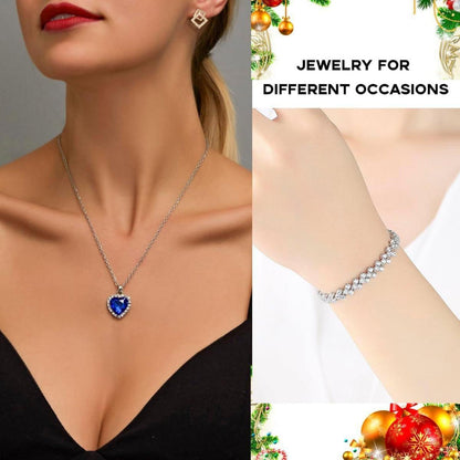 Adventskalender für Frauen 2024 Schmuck Weihnachten Charms