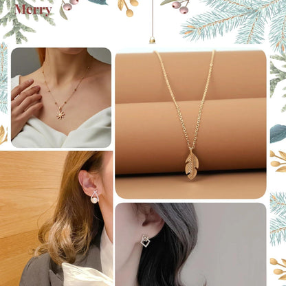 Adventskalender für Frauen 2024 Schmuck Weihnachten Charms