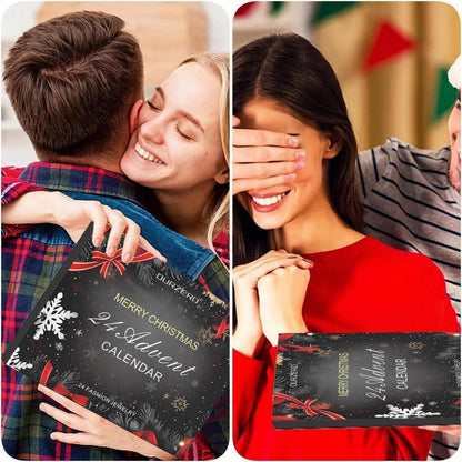 Adventskalender für Frauen 2024 Schmuck Weihnachten Charms