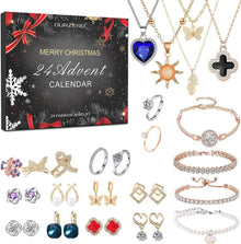 Adventskalender 2024 Schmuck Set Weihnachten Überraschungen Frauen