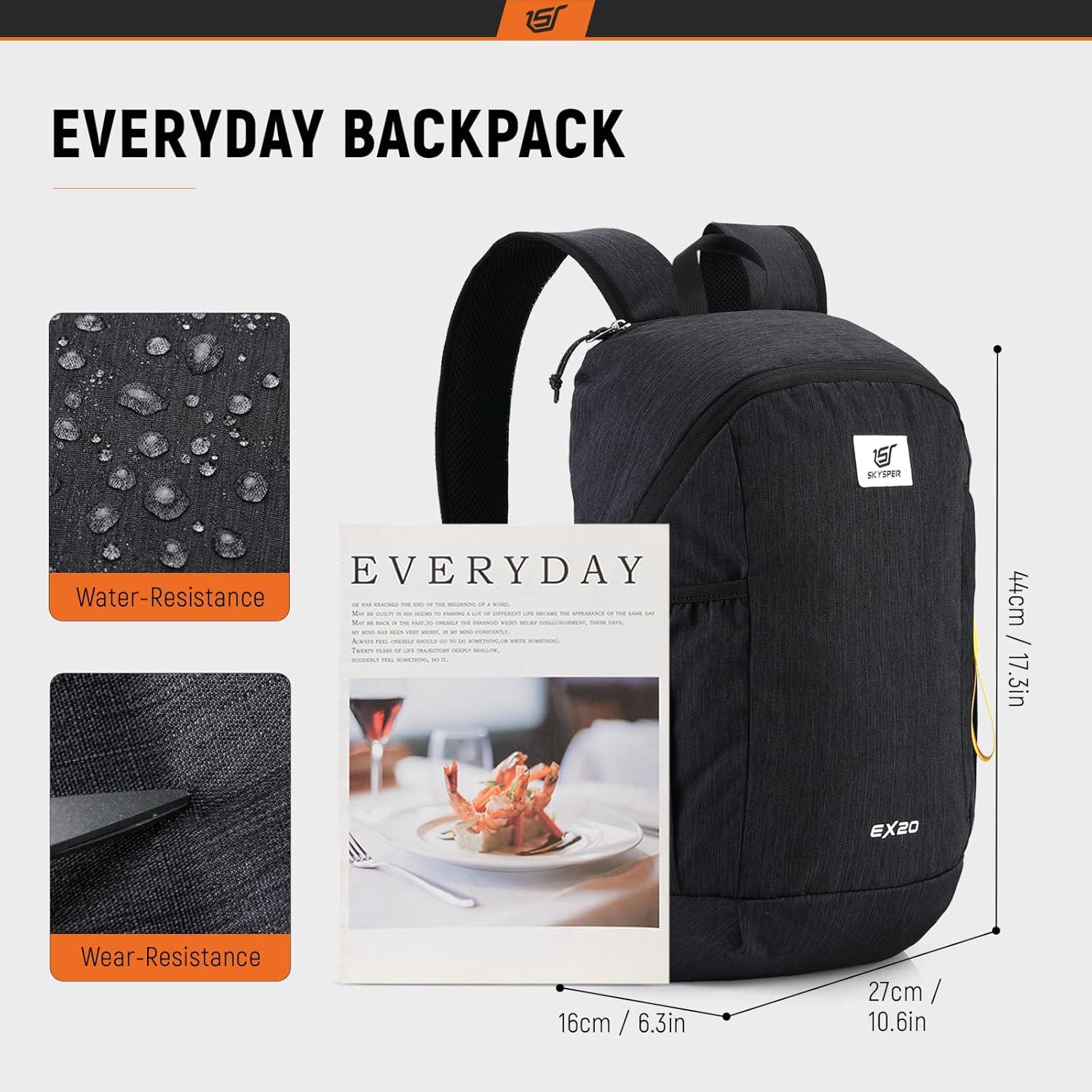 Rucksack 20L Herren Daypack Tagesrucksack Travel Backpack Outdoor