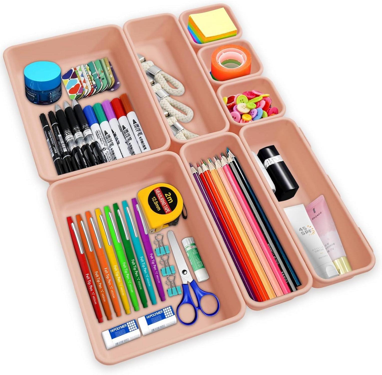 Schubladen Organizer Aufbewahrungsbox Make-up Bade Büro Home