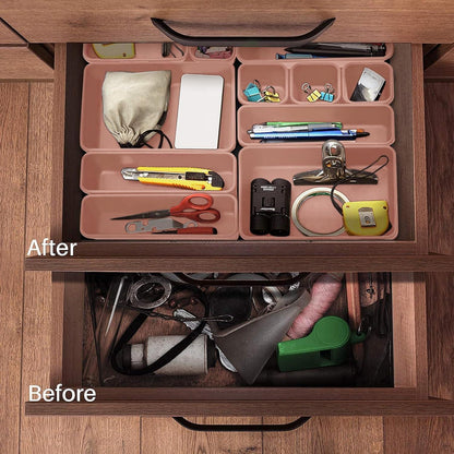 Schubladen Organizer Set, Transparent, 8