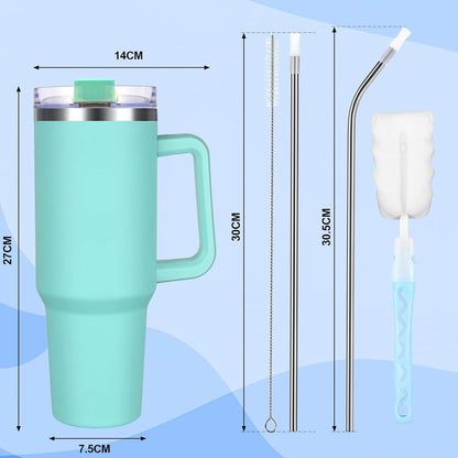 Edelstahl Thermobecher 40oz Isolierter Tumbler Mintgrün