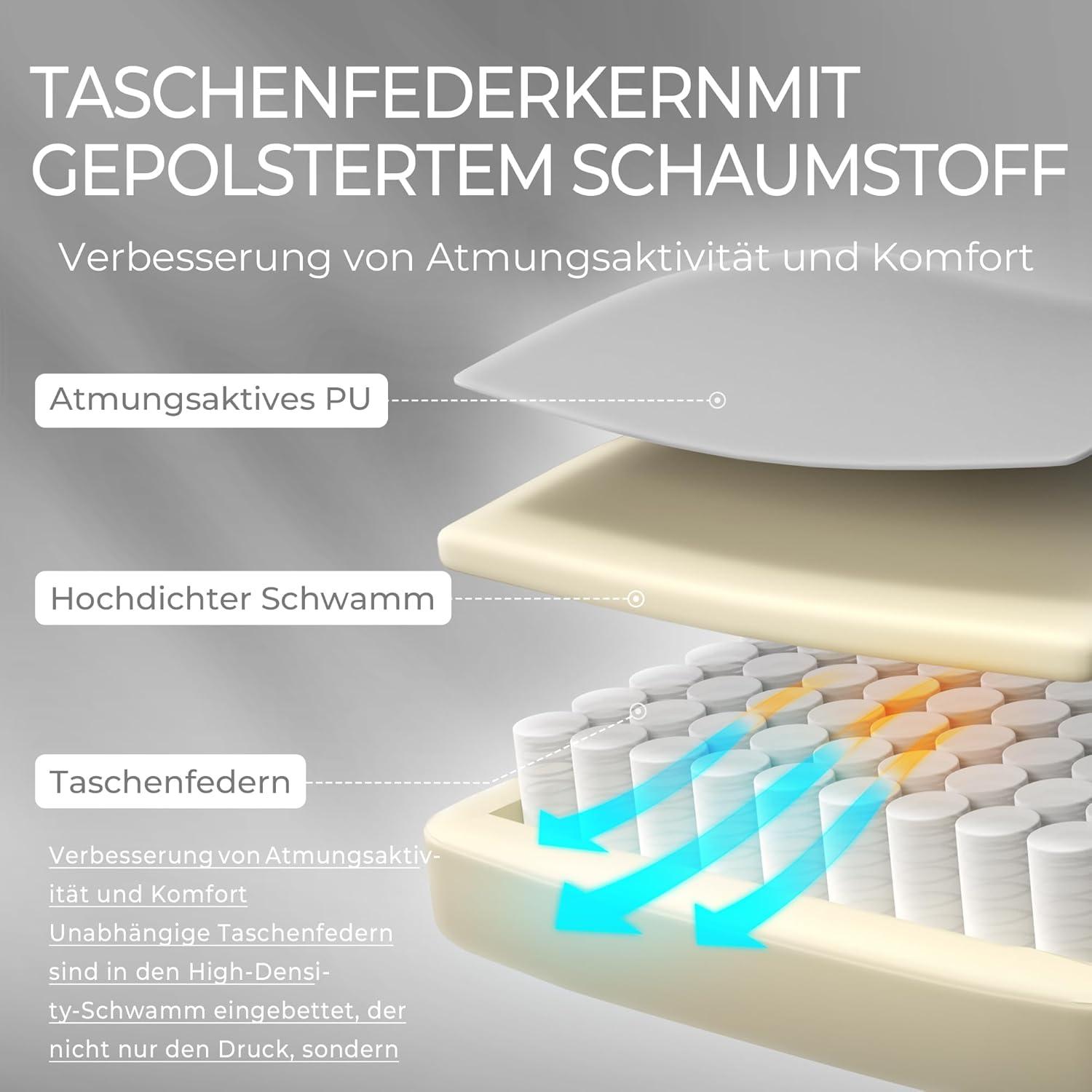 Gaming Stuhl mit beheizter Massage Lendenwirbelstütze in