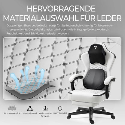 Gaming Stuhl beheizte Massage Lendenwirbelstütze