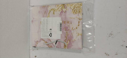 3er Set Marmormuster Geschenktüten 25x20x12cm mit Schleifenband