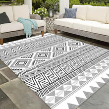 Moderner In- & Outdoor Teppich Vintage-Optik Grau 160x230 cm