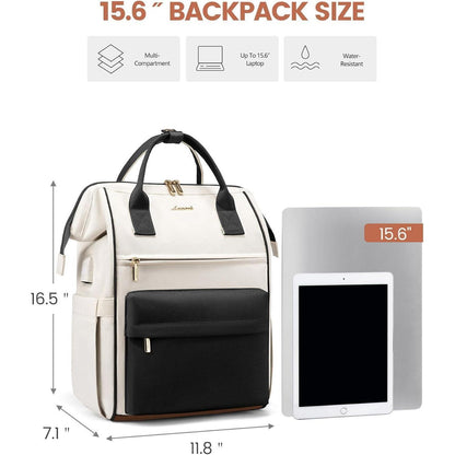 Rucksack Damen 15,6 Zoll Laptop Business Travel Handgepäck