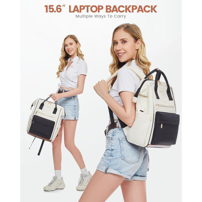 Rucksack Damen 15,6 Zoll Laptop Business Travel Handgepäck
