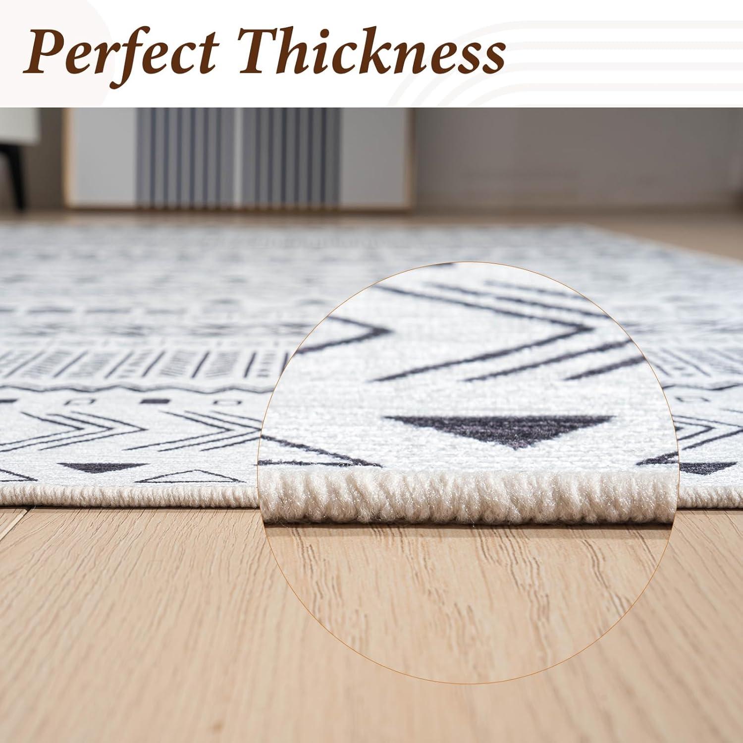 Modernes Teppich in Schwarz 160x230 Geometrisches Design