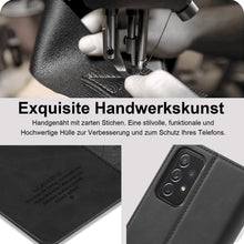Samsung Galaxy A32 5G Handyhülle Leder mit Schutzfolie