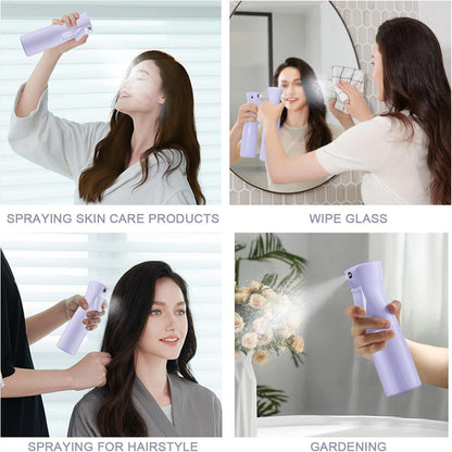 Sprühflasche 200ml Zerstäuber Salon Haar Wasserspray Pflanzen Blau