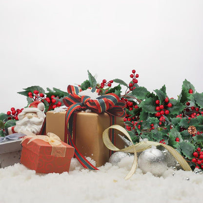 Rote Beere Tannenzapfen Weihnachtsgirlande 1.7m - 2er Set