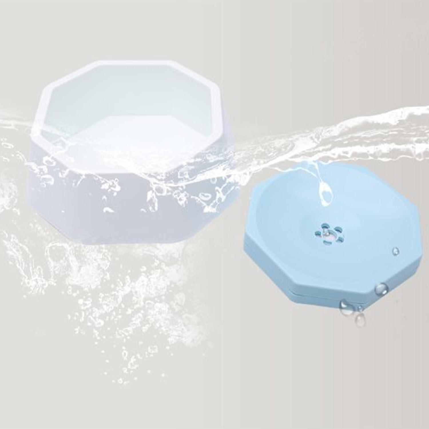 SUQ Schwimmender Wassernapf 1L für Haustiere Rosa