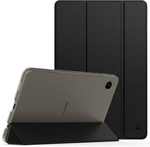 Schwarze PU Lederhülle für Samsung Galaxy Tab A9 8.7 Zoll
