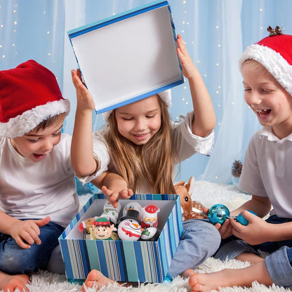 Weihnachts-Aufziehspielzeug für Kinder & Erwachsene 8 Stück Uhrwerk