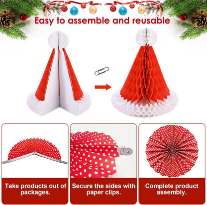 Weihnachtsdeko Set Christmas Decorations Girlande Banner