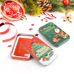 Blechdose Weihnachten Metalldose Geschenkverpackung Set