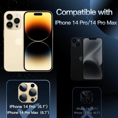 Kameraschutz für iPhone 14 Pro 6,1 Zoll & Pro Max 6,7