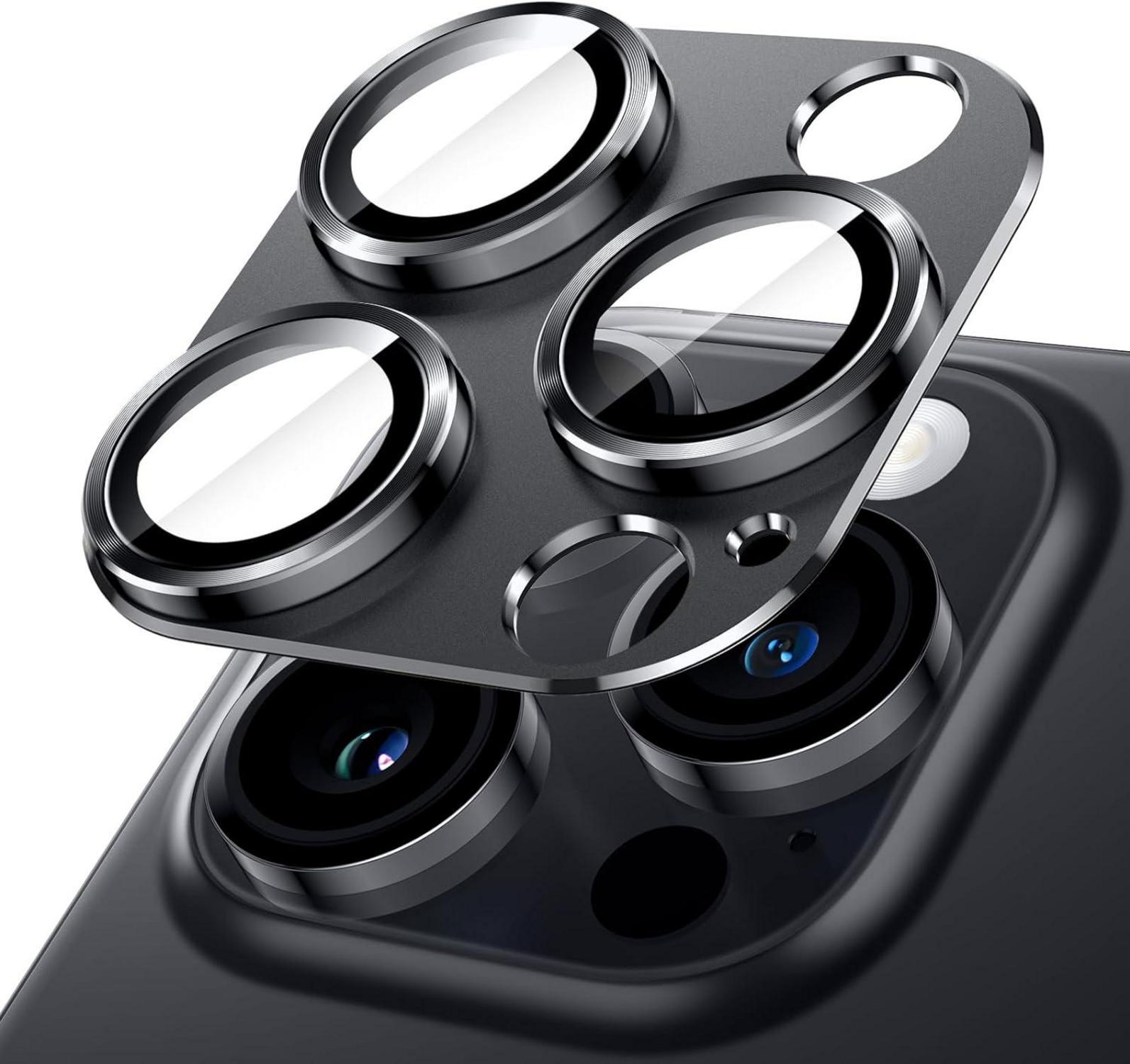 Kameraschutz für iPhone 14 Pro und Pro Max, 9H Glas, Vollabdeckung
