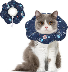 Halskrause Katze Weich Schützend Verstellbar Leicht Behindert Sicht