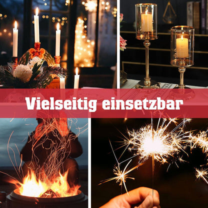 Stabfeuerzeug Elektrisch Lichtbogen USB Feuerzeug Lang Flexibel Winddicht Rot