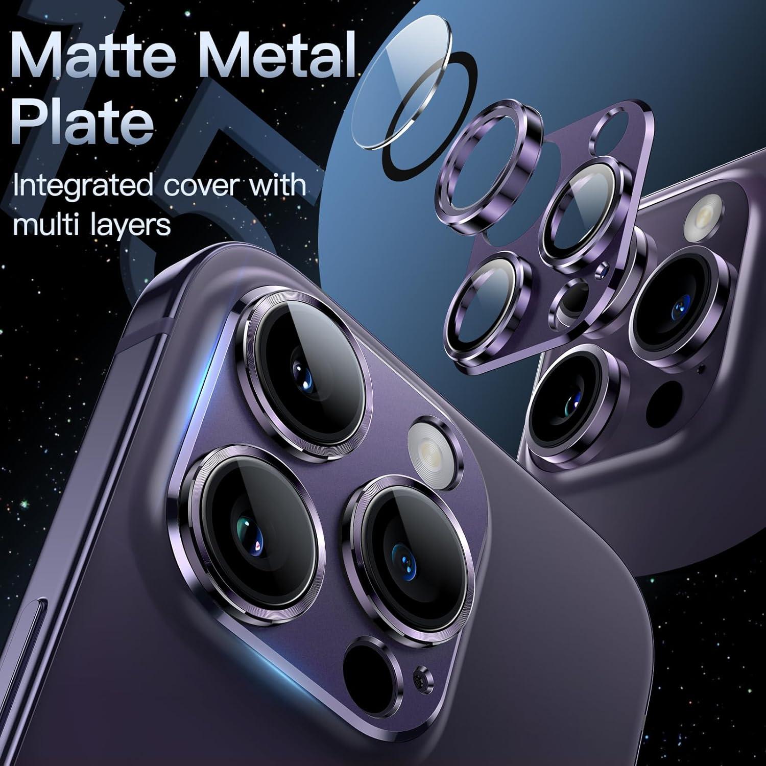 Kameraschutz für iPhone 14 Pro Max 6,7 Zoll, Vollabdeckung 9H