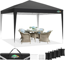 Pop-Up Pavillon 3x3m wasserdicht mit UV-Schutz 50+ & Sandsäcke