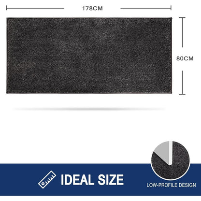 Schmutzfangmatte Lang 80x178 cm – Rutschfest & Waschbar