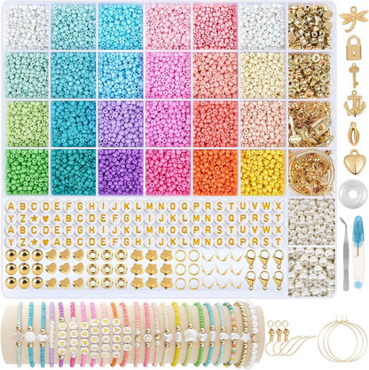 DIY Armband Perlen Set mit Mini Perlenset für Feiertage