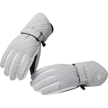 Lila Violett Damen Skihandschuhe Touchscreen Wasserdicht