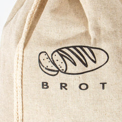 Leinen Brotbeutel Aufbewahrung Frischhalten Bread Bag 2er Set