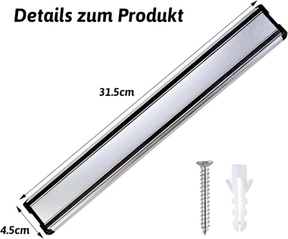 Herboom Magnetleiste Messer 31.5x4.5cm Edelstahl Wandmontage