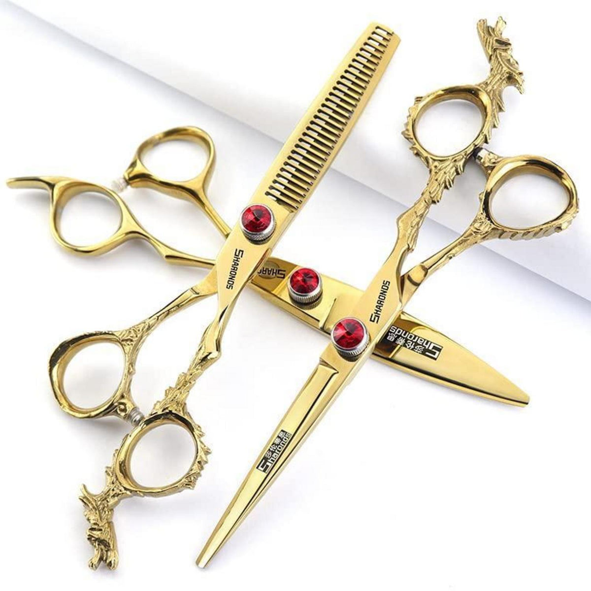 Professionelle Haarschneiderschere Set 6 Zoll Edelstahl