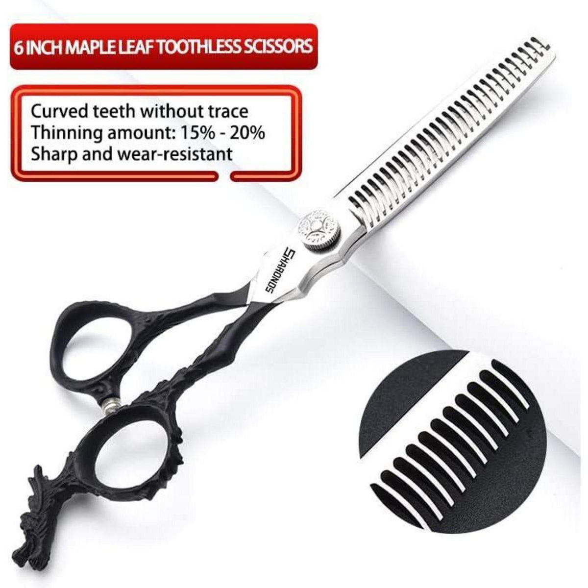 Professionelle Friseurschere 6 Zoll Edelstahl Set