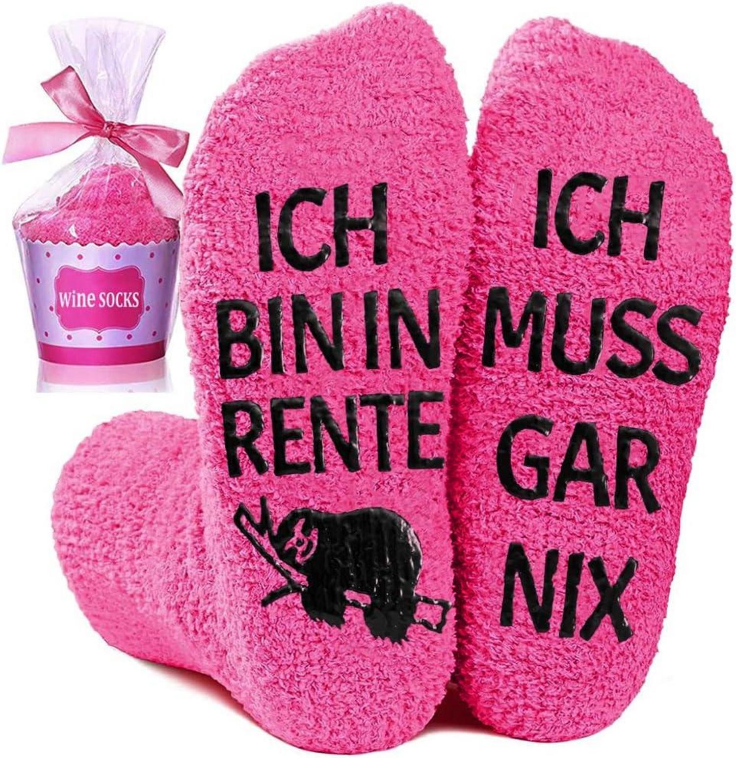 Ruhestand Socken Lustig Rentnerin Renteneintritt Geschenk Frauen