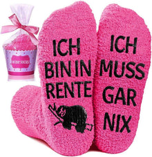 Ruhestand Socken Lustig Rentnerin Renteneintritt Geschenk Frauen