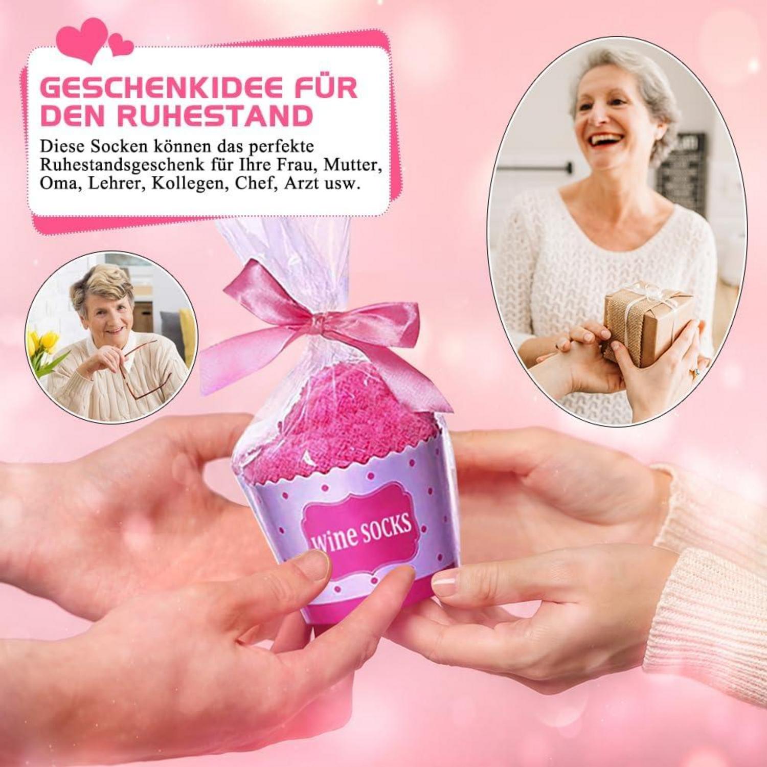 Lustige Ruhestand Geschenk Frau Stoppersocken Rentner Socken Rente Ich Muss Gar