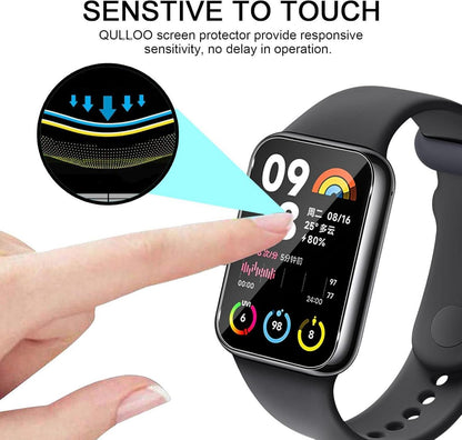 Displayschutzfolie 3er Pack für Xiaomi mi Smart Band 8 Pro - Transparent